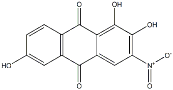 1,2,6-Trihydroxy-3-nitro-9,10-anthracenedione|