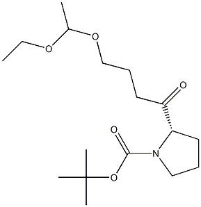 (2S)-2-[4-(1-Ethoxyethoxy)-1-oxobutyl]pyrrolidine-1-carboxylic acid tert-butyl ester