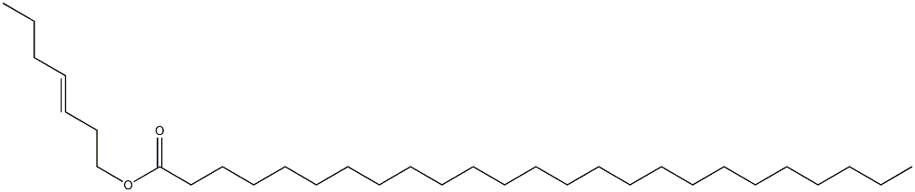 Pentacosanoic acid 3-heptenyl ester Structure