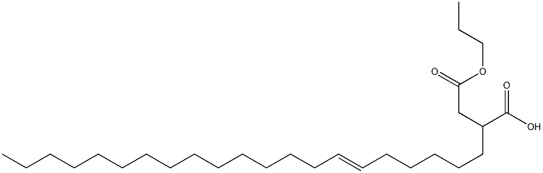 2-(6-Henicosenyl)succinic acid 1-hydrogen 4-propyl ester,,结构式