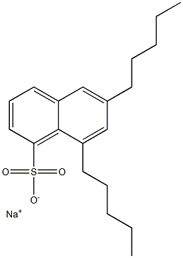 6,8-Dipentyl-1-naphthalenesulfonic acid sodium salt|