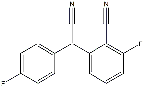  (2-Cyano-3-fluorophenyl)(4-fluorophenyl)acetonitrile