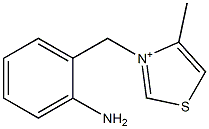 3-(2-Aminobenzyl)-4-methylthiazol-3-ium|