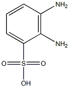 Diaminobenzenesulfonic acid Structure