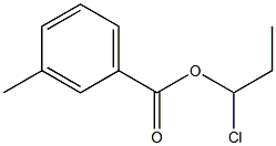 3-Methylbenzenecarboxylic acid 1-chloropropyl ester