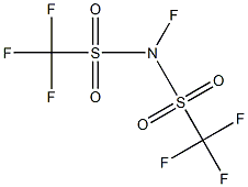 N-Fluorobis(trifluoromethylsulfonyl)amine Struktur