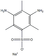 3,5-Diamino-2,4,6-trimethylbenzenesulfonic acid sodium salt