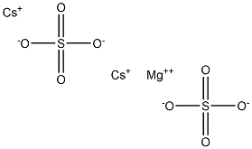 Cesium magnesium sulfate,,结构式
