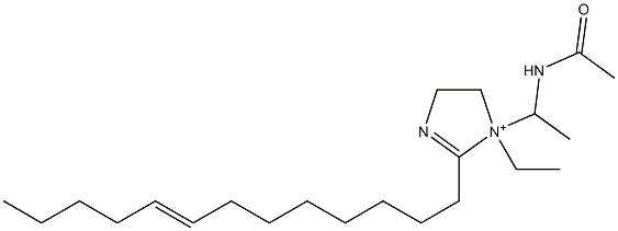 1-[1-(Acetylamino)ethyl]-1-ethyl-2-(8-tridecenyl)-2-imidazoline-1-ium|