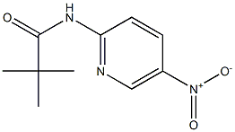 2,2-Dimethyl-N-(5-nitro-pyridin-2-yl)-propionamide Struktur