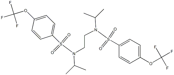 (Isopropyl)(2-((isopropyl)((4-(trifluoromethoxy)phenyl)sulfonyl)amino)ethyl)((4-(trifluoromethoxy)phenyl)sulfonyl)amine