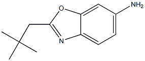 2-(2,2-DIMETHYLPROPYL)-1,3-BENZOXAZOL-6-AMINE Structure