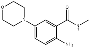 2-AMINO-N-METHYL-5-MORPHOLINOBENZAMIDE Struktur