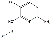 2-Amino-5-bromo-4-hydroxypyrimidine hydrobromide,,结构式