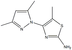 4-(3,5-Dimethyl-pyrazol-1-yl)-5-methyl-thiazol-2-ylamine