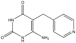6-Amino-1-pyridin-4-ylmethyl-1H-pyrimidine-2,4-dione Structure