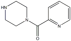 1-Piperazinyl(2-pyridinyl)methanone,,结构式