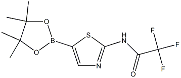 2,2,2-Trifluoro-N-(5-(4,4,5,5-tetramethyl-1,3,2-dioxaborolan-2-yl)thiazol-2-yl)acetamide|