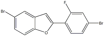 5-bromo-2-(4-bromo-2-fluorophenyl)benzofuran|