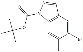 tert-butyl 5-bromo-6-methyl-1H-indazole-1-carboxylate