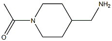 1-(1-AcetylL-4-piperidinyl)methanamine 化学構造式