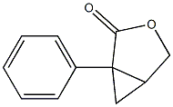 (+/-)-1-Phenyl-2-oxo-3-oxabicyclo[3.1.0]hexane Structure