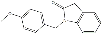 1-(4-methoxybenzyl)-1,3-dihydro-2H-indol-2-one|