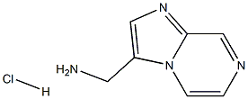 1-imidazo[1,2-a]pyrazin-3-ylmethanamine hydrochloride,,结构式