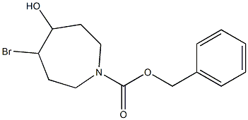benzyl 4-bromo-5-hydroxyazepane-1-carboxylate