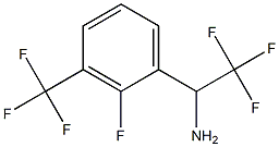 2,2,2-trifluoro-1-[2-fluoro-3-(trifluoromethyl)phenyl]ethanamine|