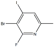 3-bromo-2-fluoro-4-iodo-6-methylpyridine