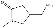 4-(aminomethyl)-1-methylpyrrolidin-2-one Structure