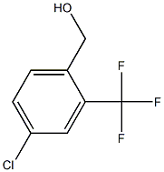 2-三氟甲基-4-氯苄醇, , 结构式