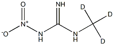 1-Methyl(D3)-3-nitroguanidine Structure