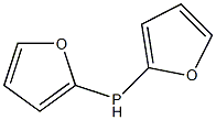 Bis(2-furyl)phosphine, 98+% (20 wt.% solution in hexane) 化学構造式