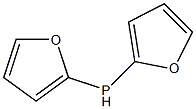 Bis(2-furyl)phosphine, 98+% (20 wt.% solution in hexane) 结构式