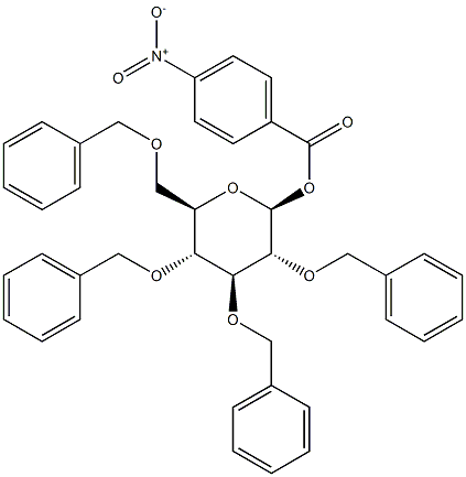 2,3,4,6-Tetra-O-benzyl-1-O-(4-nitrobenzoyl)-b-D-glucopyranose|