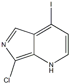 7-Chloro-4-iodoimidazolo[3,4-b]pyridine Struktur
