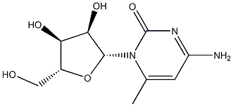 6-Methylcytidine 结构式