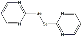 Dipyrimidin-2-yl diselenide Structure