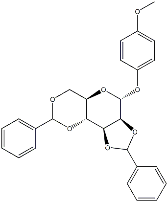 4-Methoxyphenyl 2,3:4,6-di-O-benzylidene-a-D-mannopyranoside|