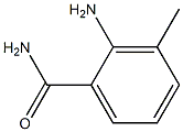2-氨基-3-甲基苯甲酰胺 结构式