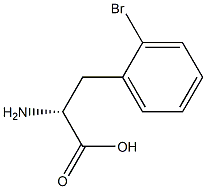 2-bromo-D-phenylalanine 化学構造式