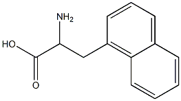 3-(1-萘基)-DL-丙氨酸, , 结构式