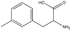 3-methyl-DL-phenylalanine 化学構造式