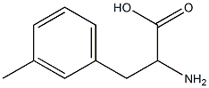 3-甲基-DL-苯丙氨酸, , 结构式