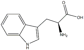 2,3-dihydro-L-tryptophan 化学構造式