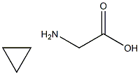 Cyclopropane glycine Struktur