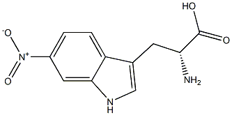 6-硝基-D-色氨酸, , 结构式