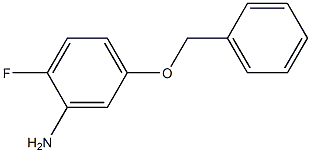 2-fluoro-5-benzyloxyaniline Structure